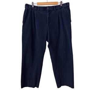 MAINE Corduroy Pants Men's 40 Short Navy Blue Preppy‎ Coastal Cabincore Winter